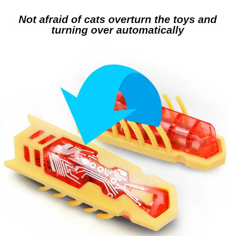 Funny Electric Catnip Bug Toy with Automatic Tunnel - Smarsty