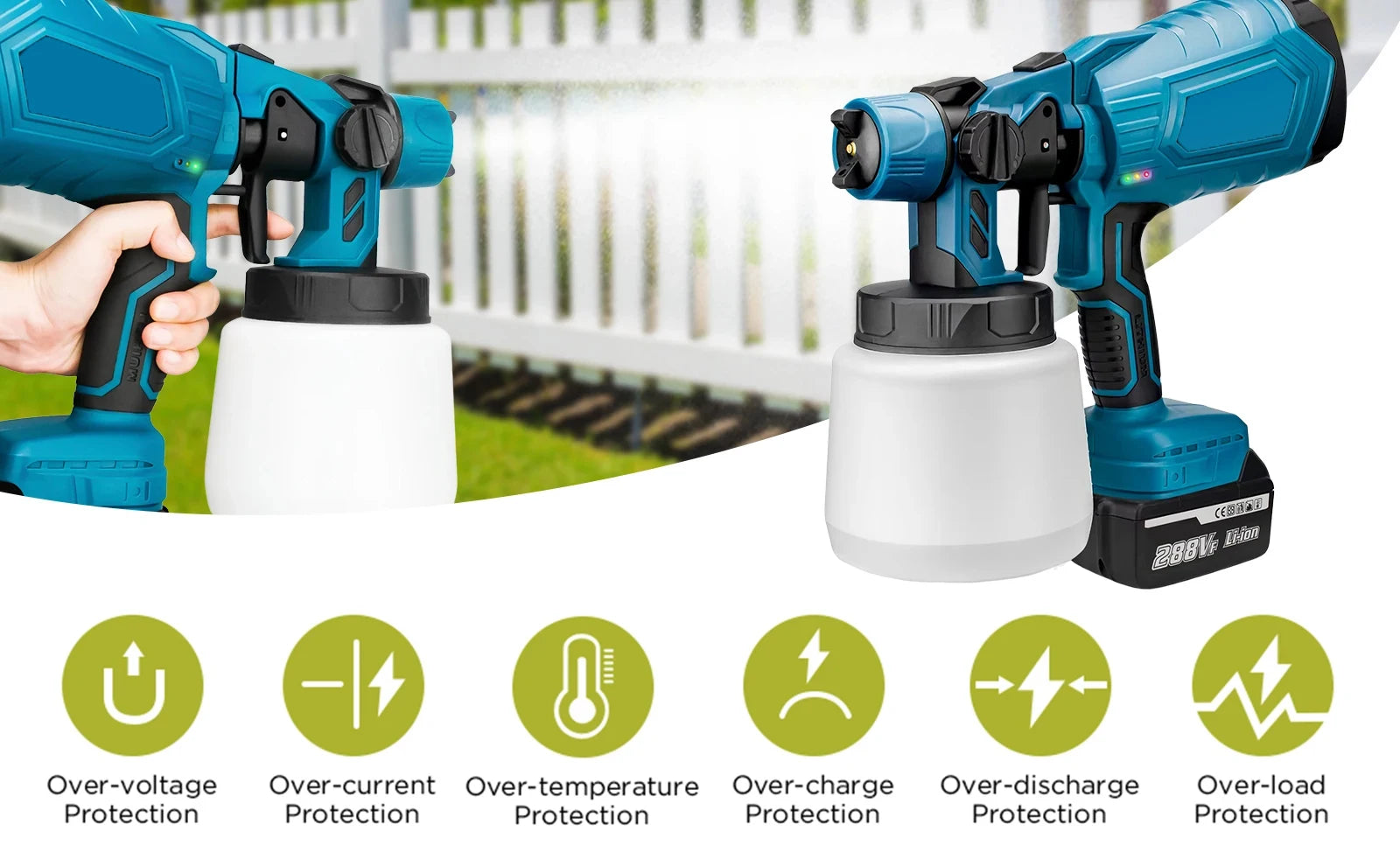 Cordless Brushless Impact Wrench with Toolbox Set - Smarsty