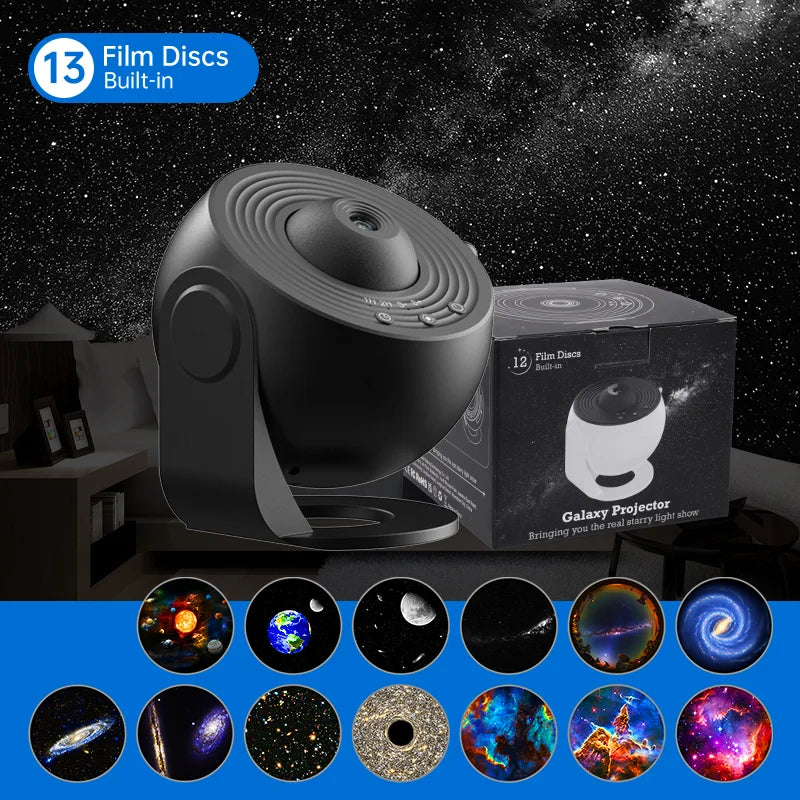 Galaxy Projector Night Light for Kids Bedroom - Smarsty