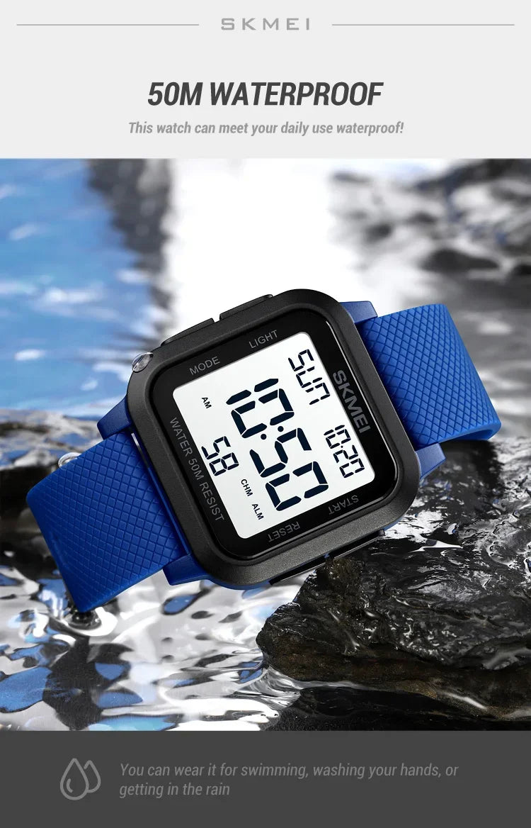 Skmei 1894 Military Waterproof Digital Watch for Men - Smarsty