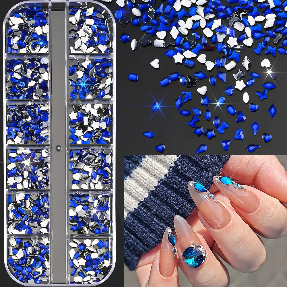 Ocean Gold Nail Art Charms for Stunning Manicure - Smarsty