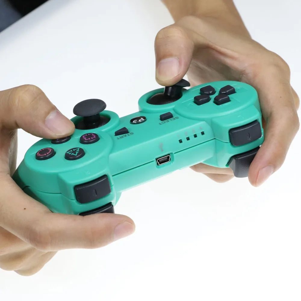 Wireless Bluetooth Gamepad Controller for PS3 with Dual Vibration - Smarsty