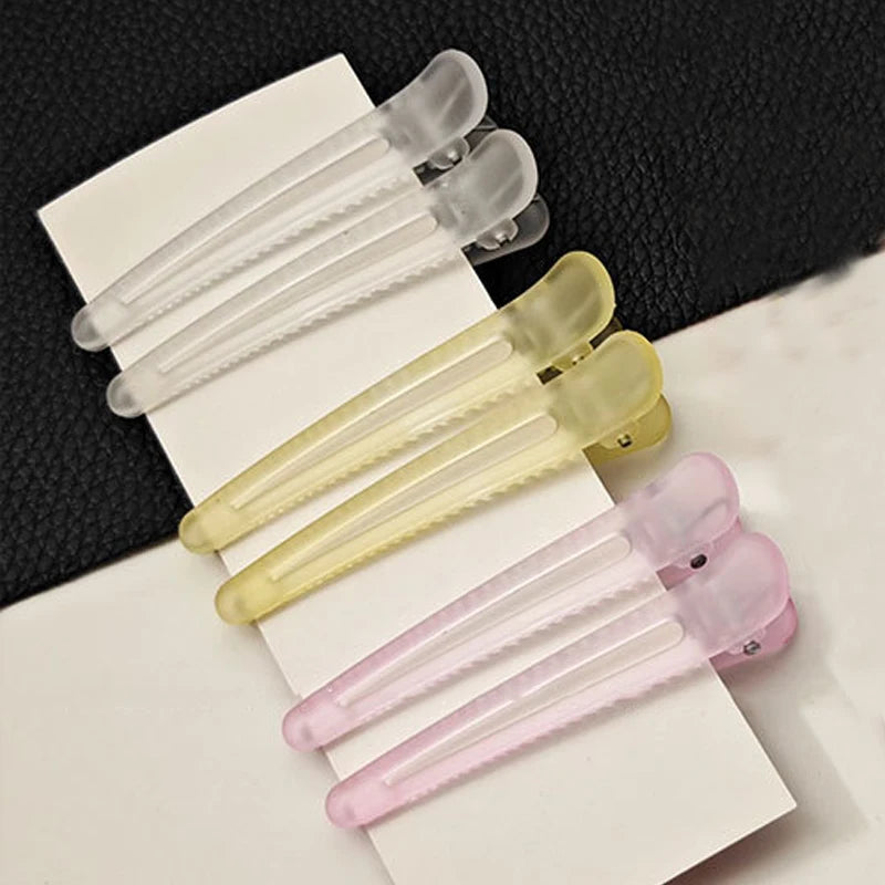 Professional Plastic Hairdressing Duckbill Clips for Styling - Smarsty