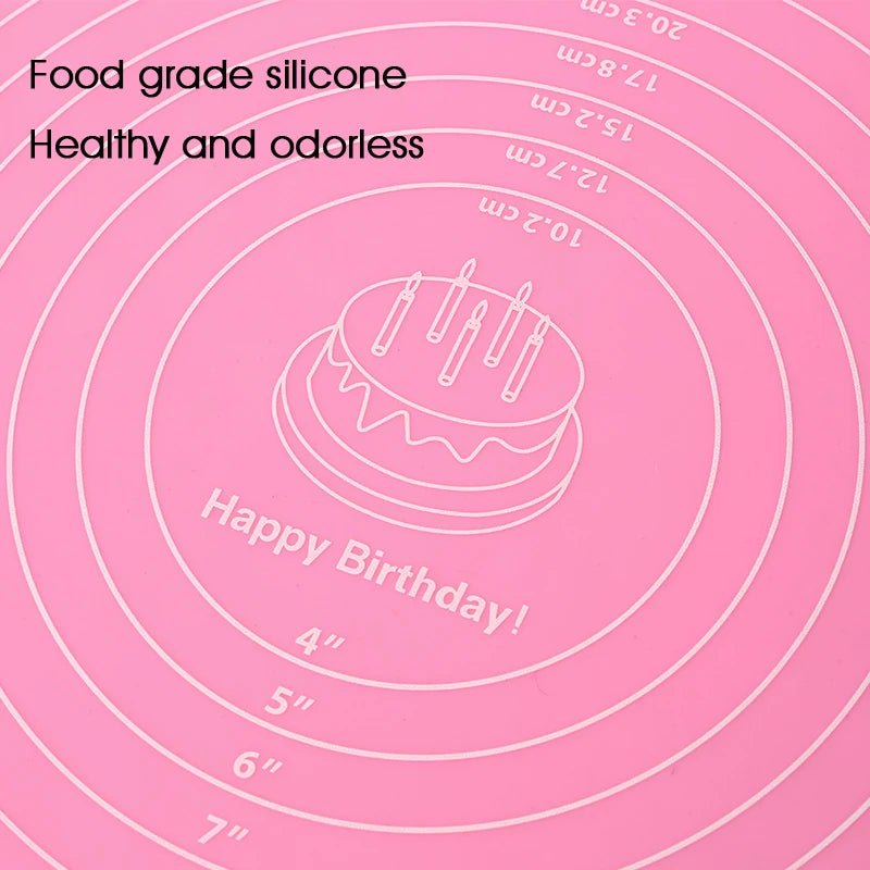 FAIS DU Non-Stick Cake Turntable with Silicone Mat - Smarsty