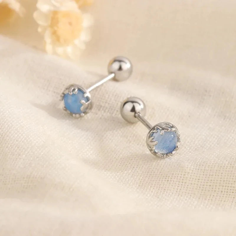 925 Silver Tragus Piercing Helix Studs Butterfly Heart - Smarsty