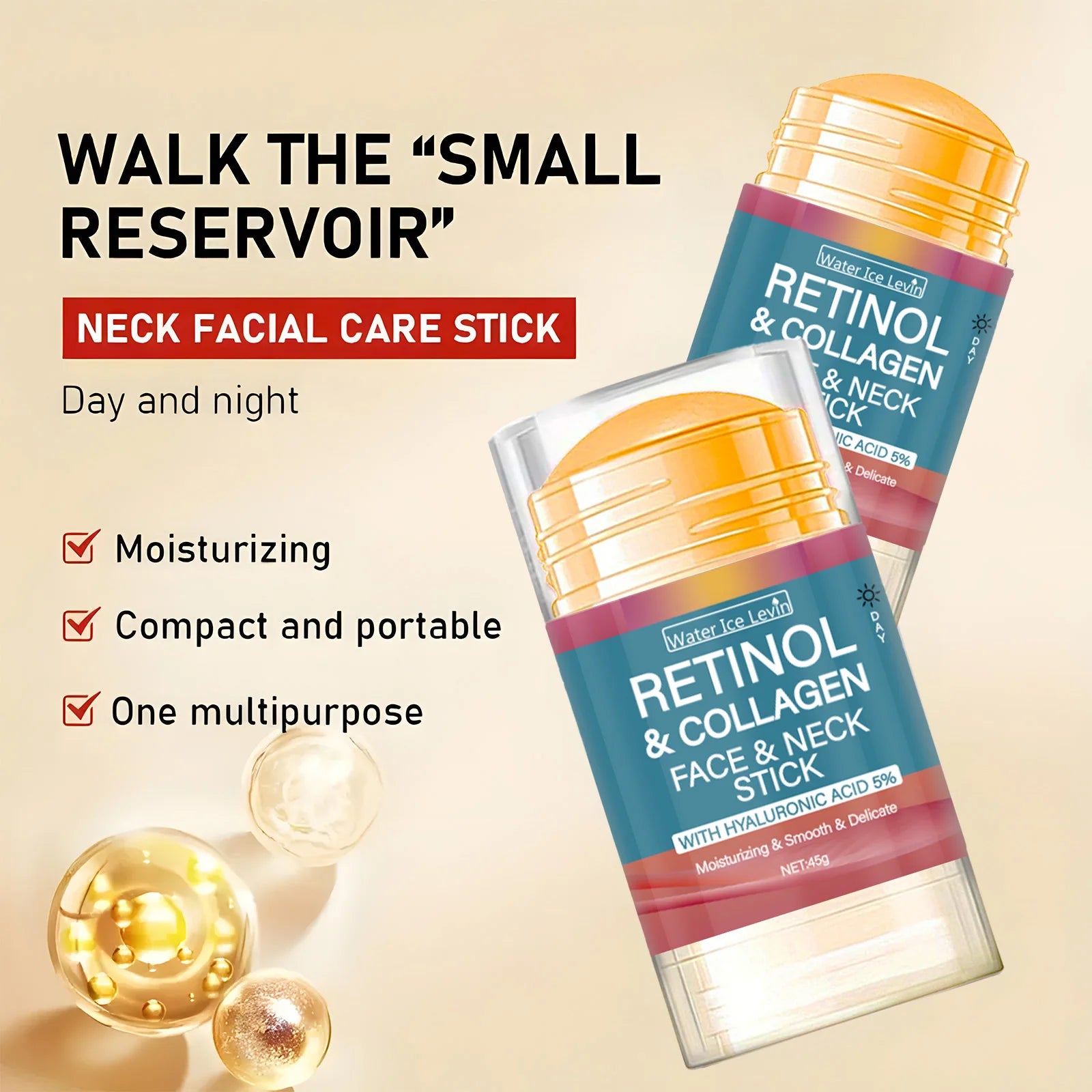 Retinol Firming Cream Stick for Smooth Skin - Smarsty