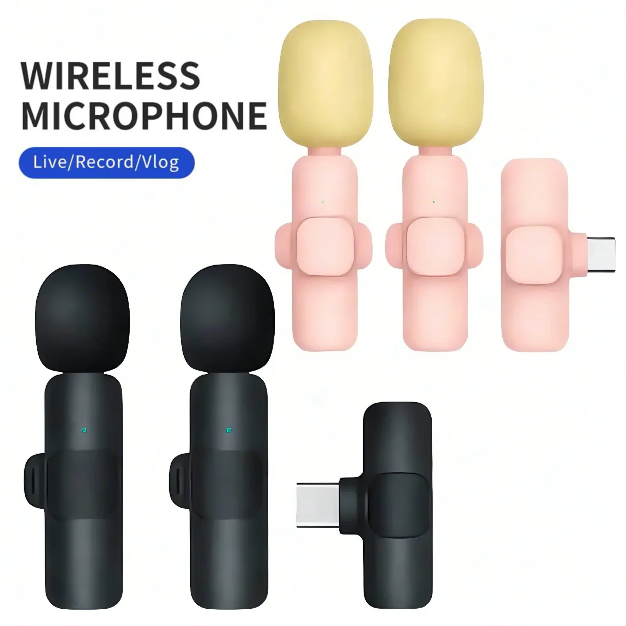 Wireless Lavalier Microphone for YouTube and TikTok Streaming - Smarsty