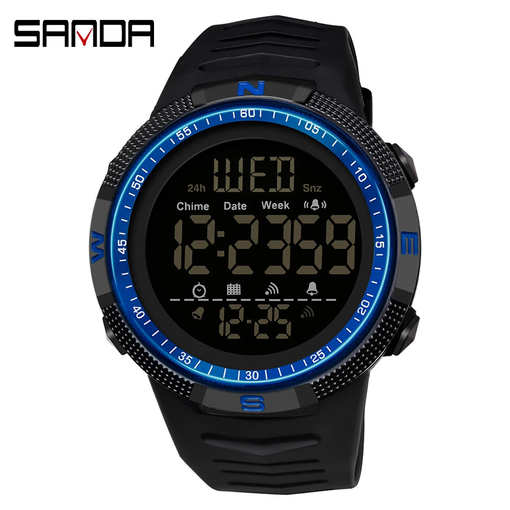 SANDA Military Sport Digital Watch Waterproof and Shockproof - Smarsty