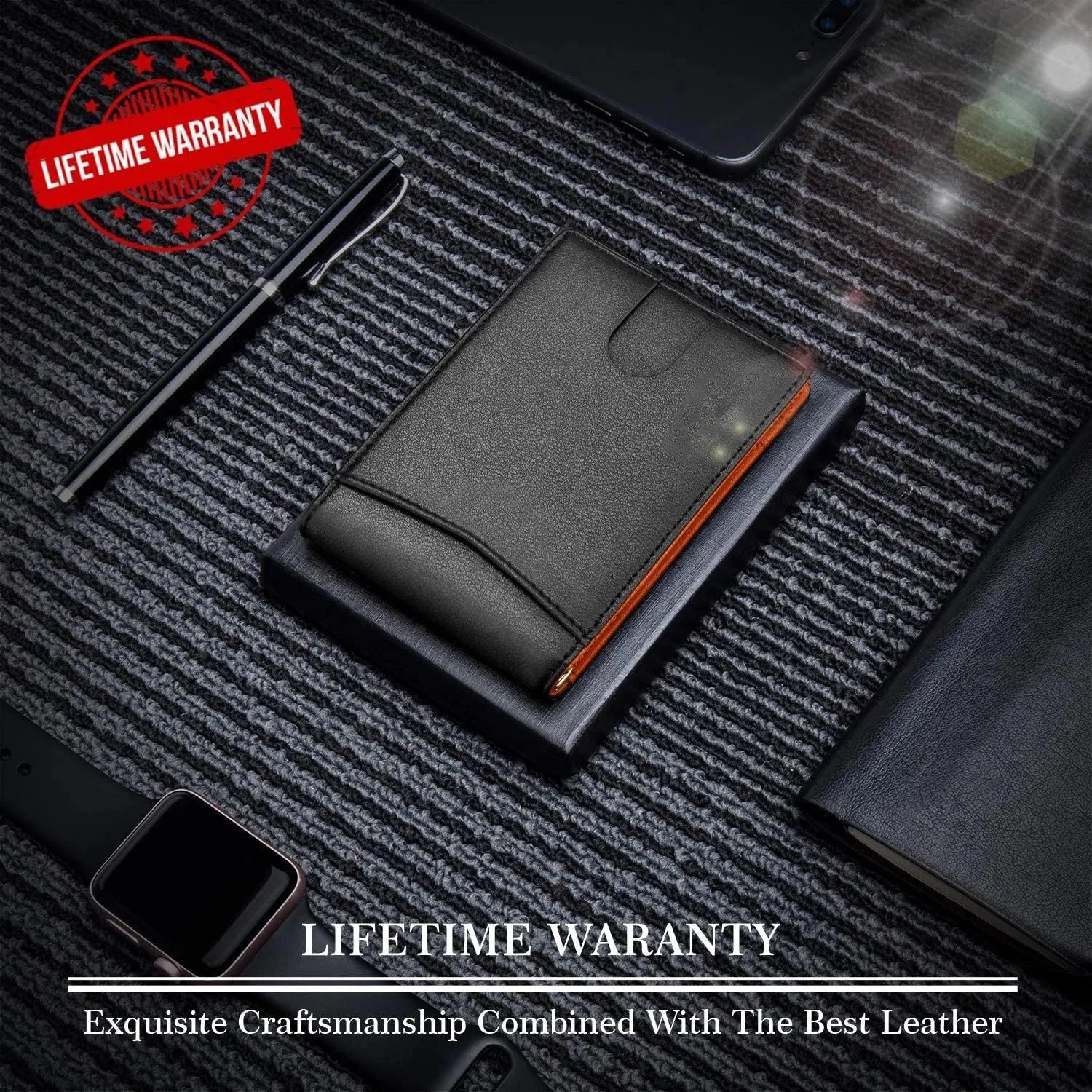 ANTI RFID Blocking Black Carbon Fiber Men Wallets Short Small Protected Magic Leather ID Credit Card Holder Case Purse for Men