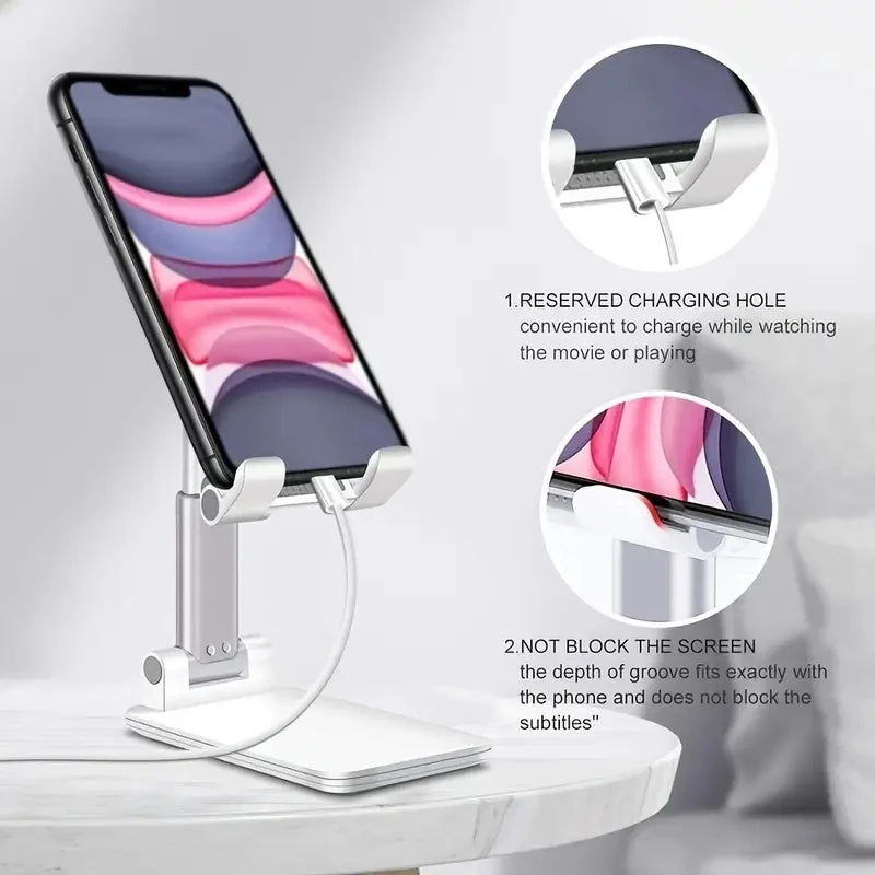 Adjustable Desk Phone and Tablet Holder Stand Universal - Smarsty