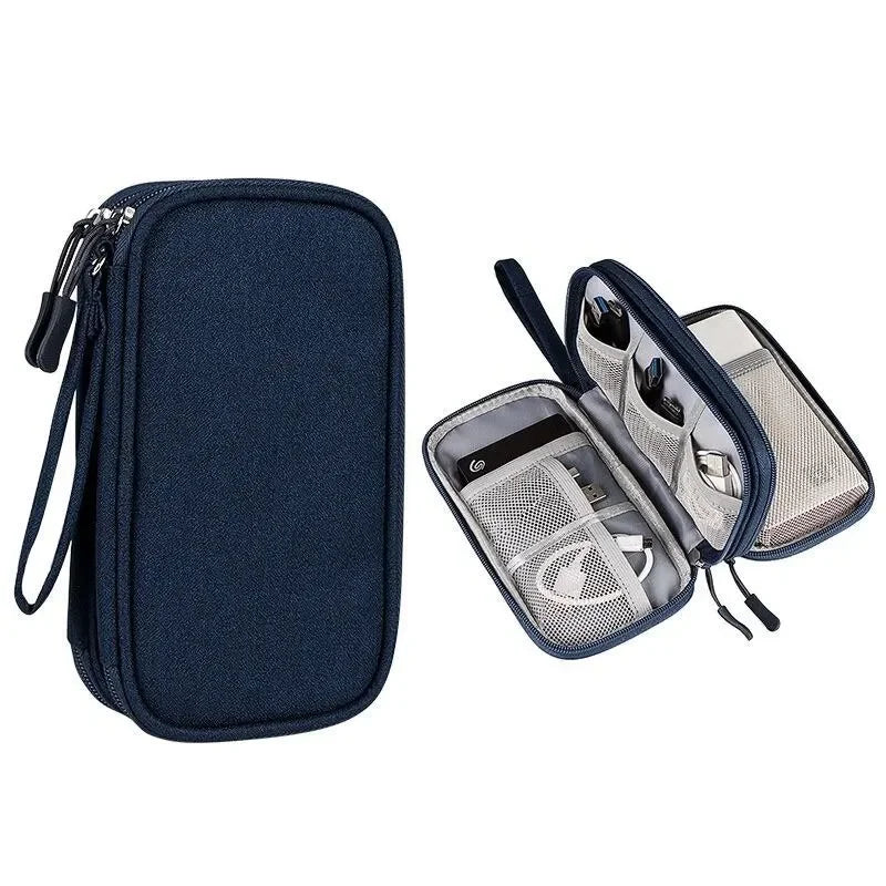 Portable Travel Cable Organizer Bag With Multi Layer - Smarsty