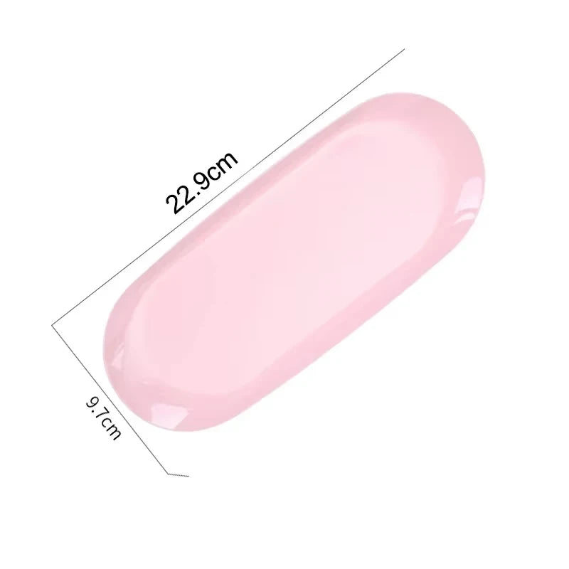 Stainless Steel Nail Art Storage Tray with Versatile Functionality - Smarsty