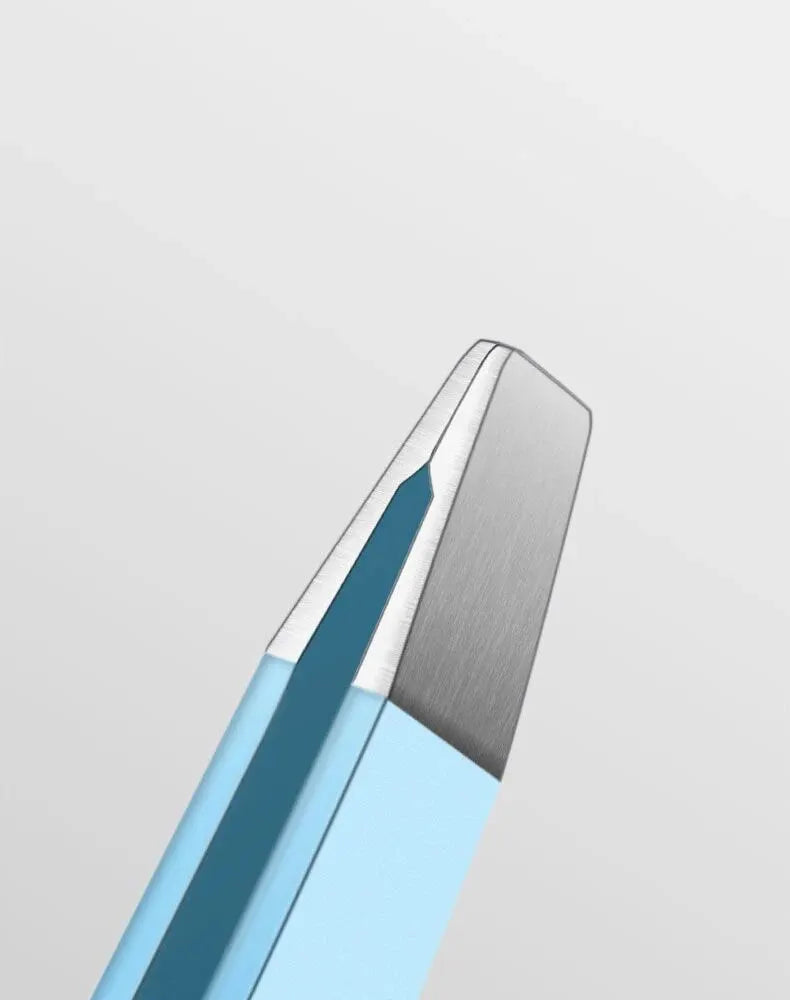 Colorful Stainless Steel Eyebrow Tweezers for Precision Hair Removal - Smarsty