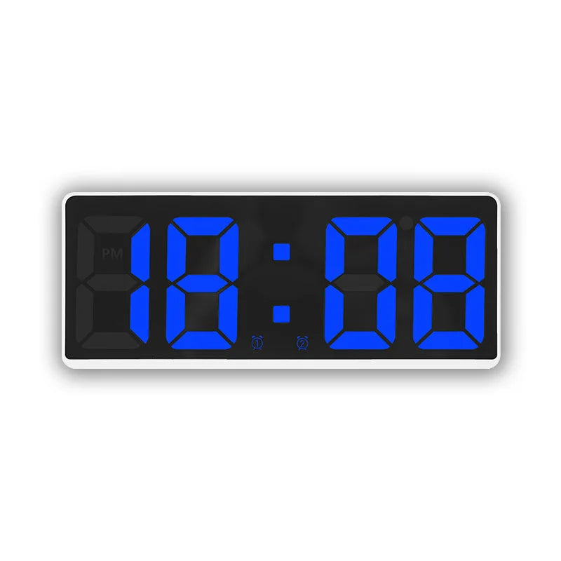 Voice Control Digital Alarm Clock with Temperature Display - Smarsty