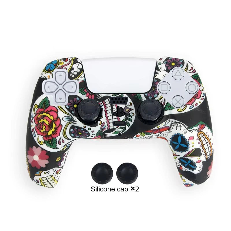 Camo Silicone Skin Cover For PS5 Controller Protection - Smarsty