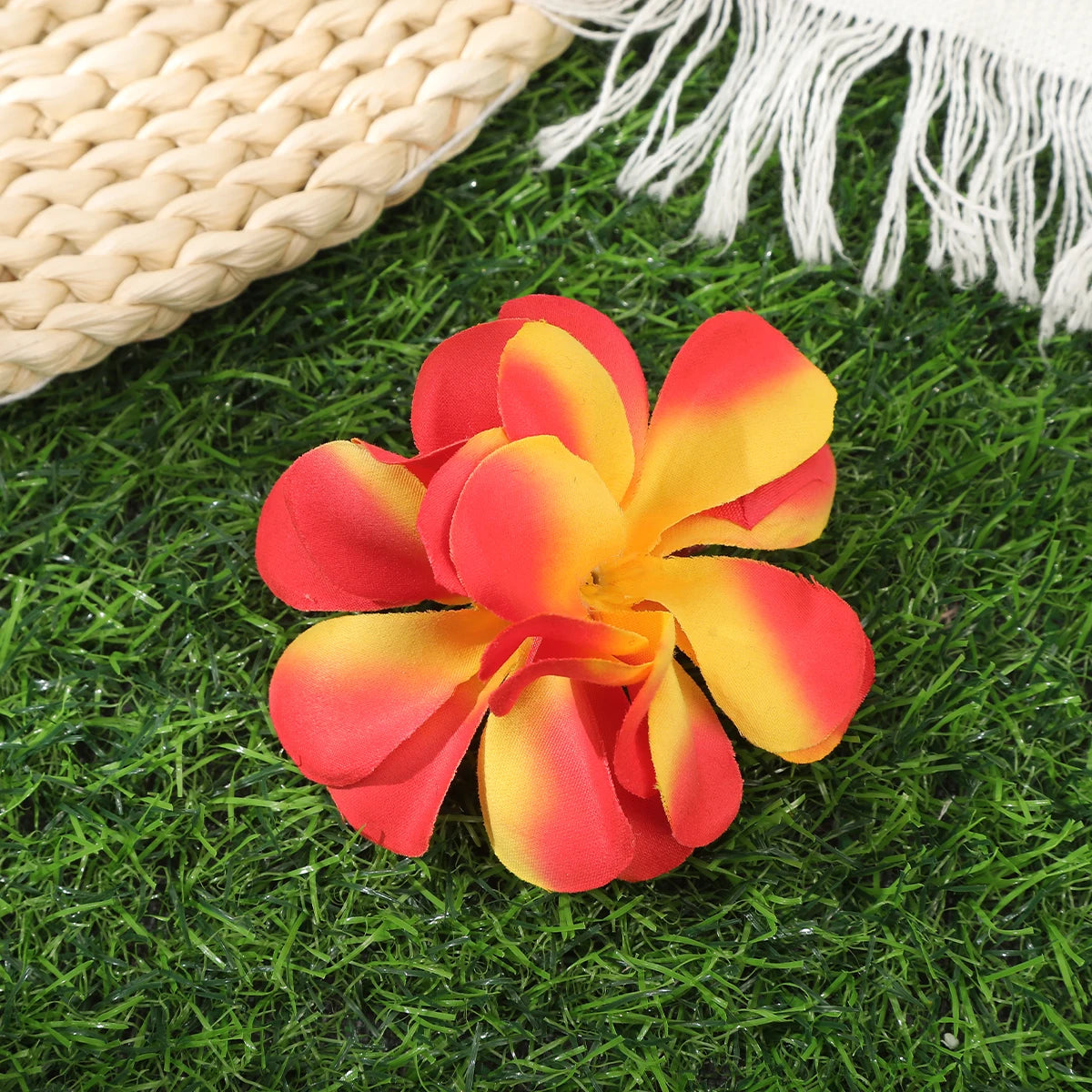 Bohemian Orchid Flower Hair Clips for Weddings - Smarsty