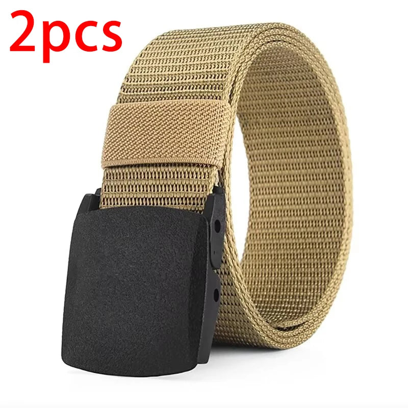 Unisex Canvas Tactical Belt Durable Outdoor Sports Belt - Smarsty