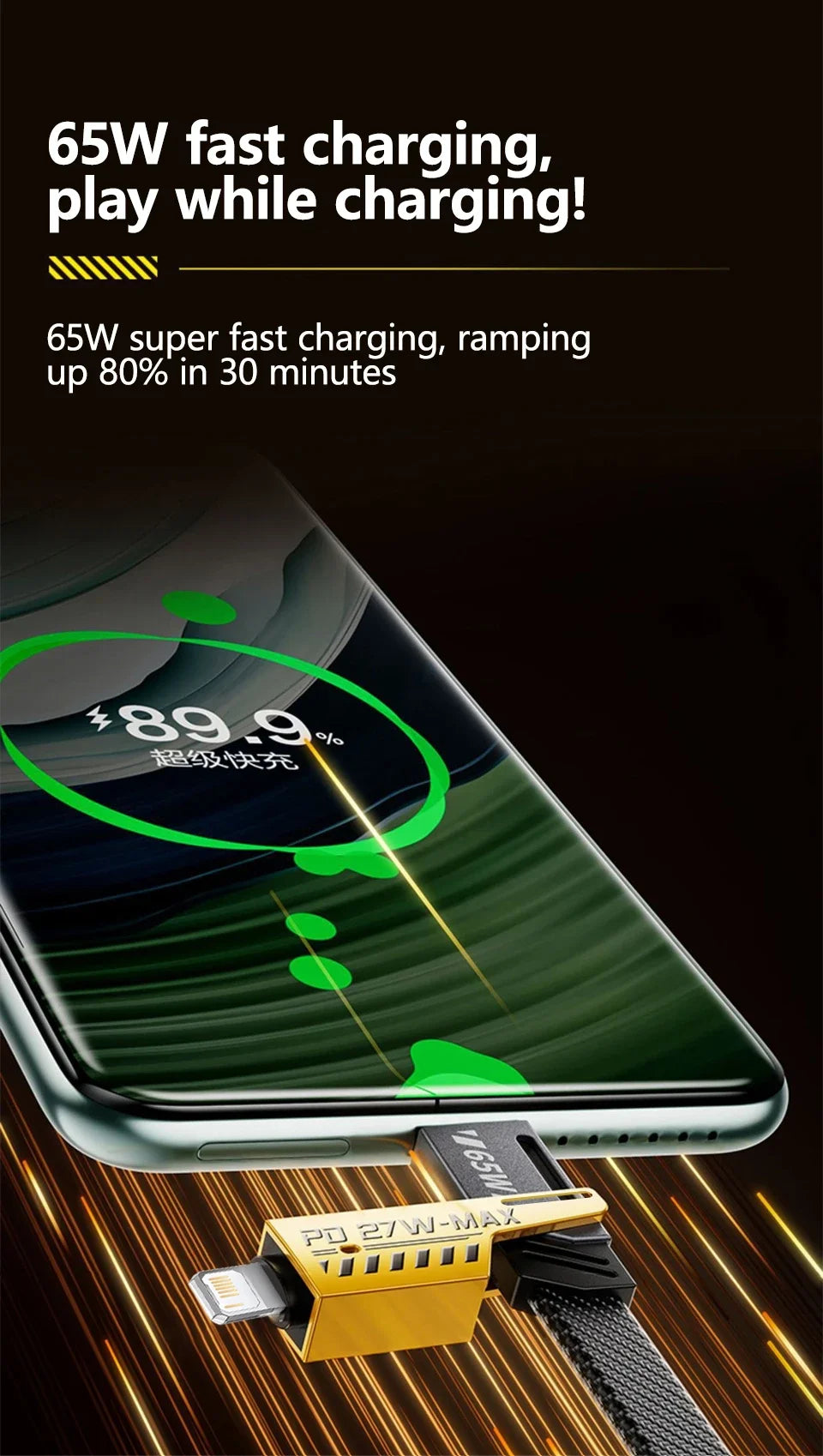 4 in 1 Fast Charging Multi Port Data Cable - Smarsty