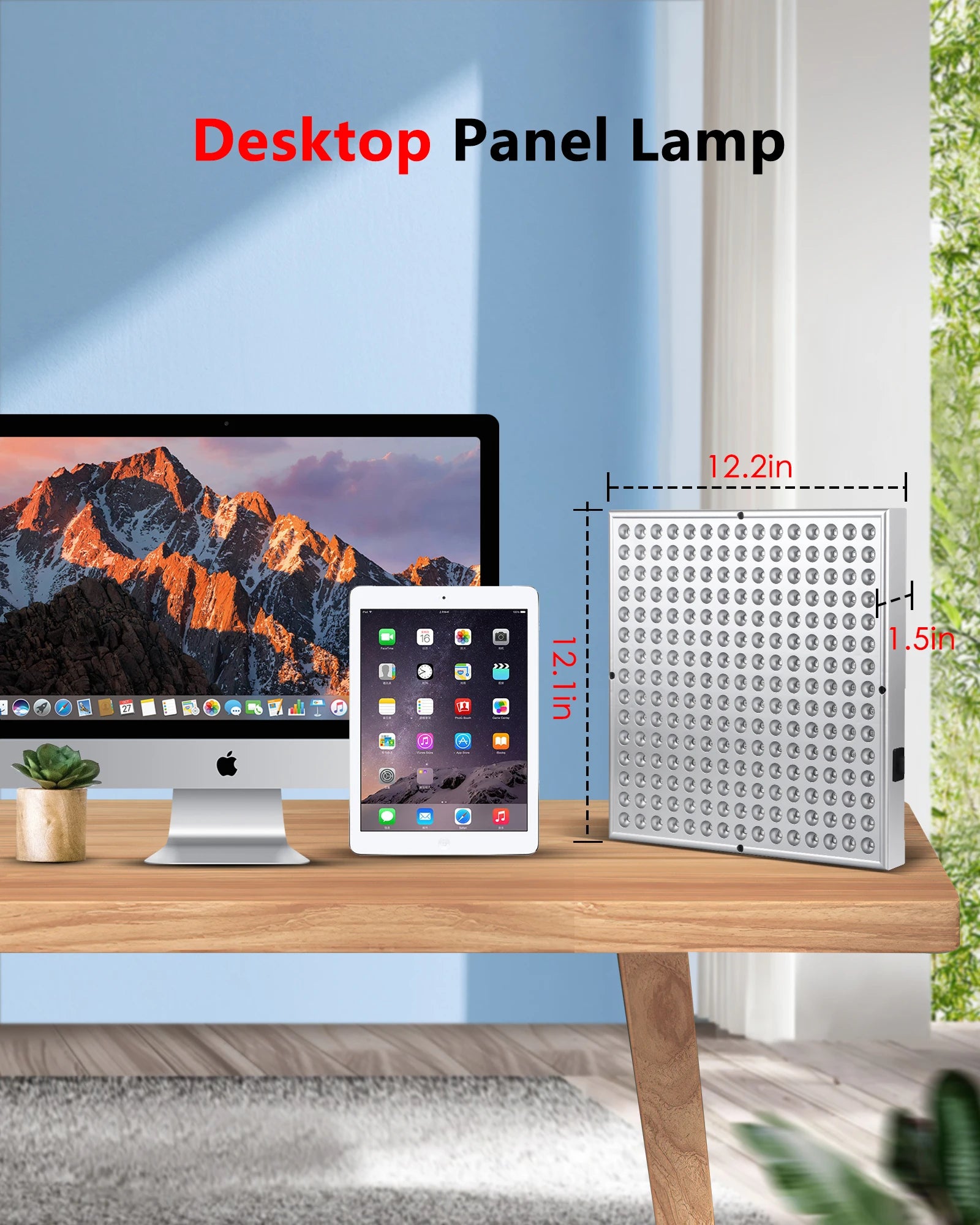 LED Red Light Therapy Panel for Anti Aging Skin Care - Smarsty
