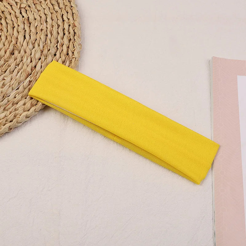 Stretchy Sports Yoga Headband Comfortable Breathable Cotton - Smarsty