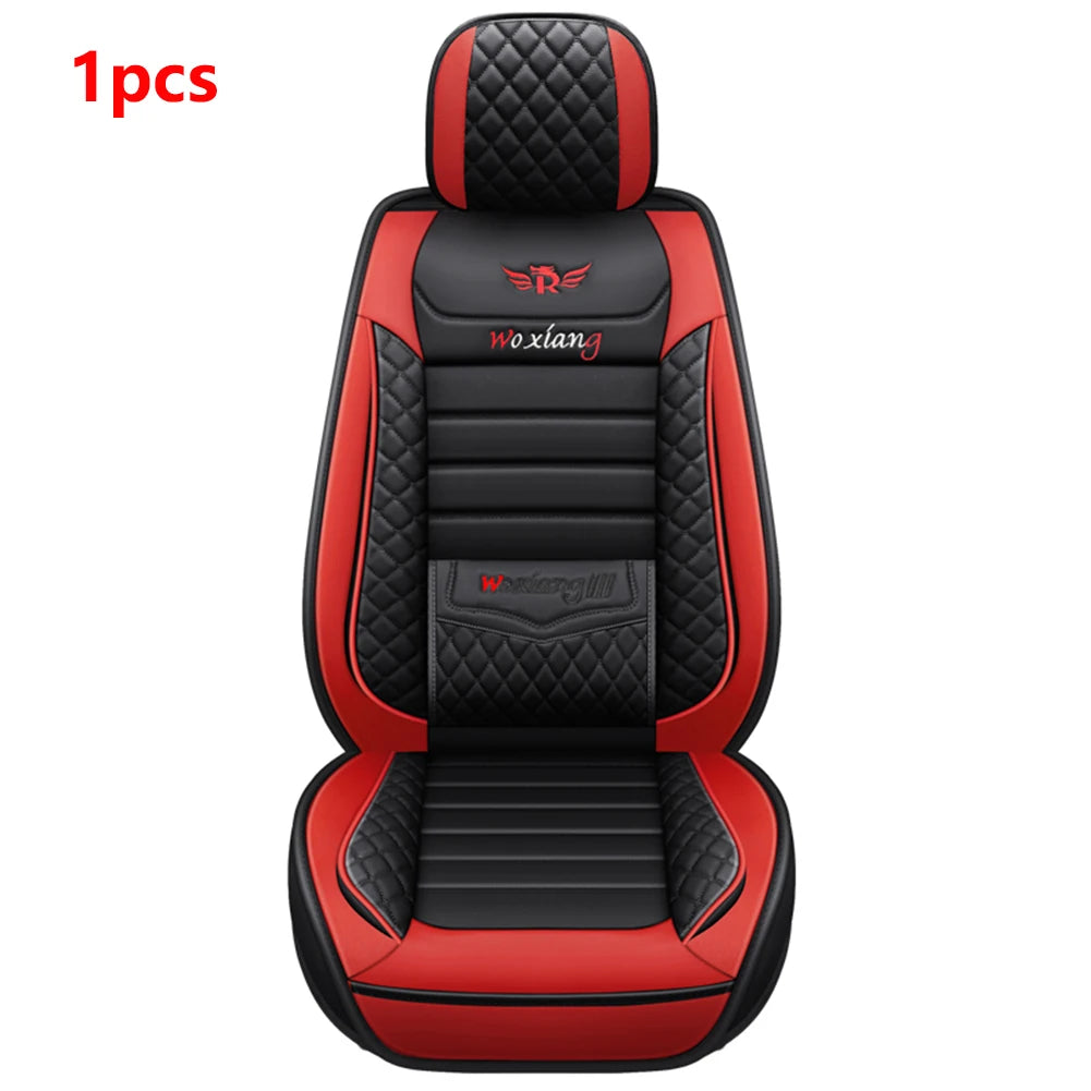 Easy Clean Faux Leather Car Seat Cover Universal Fit - Smarsty
