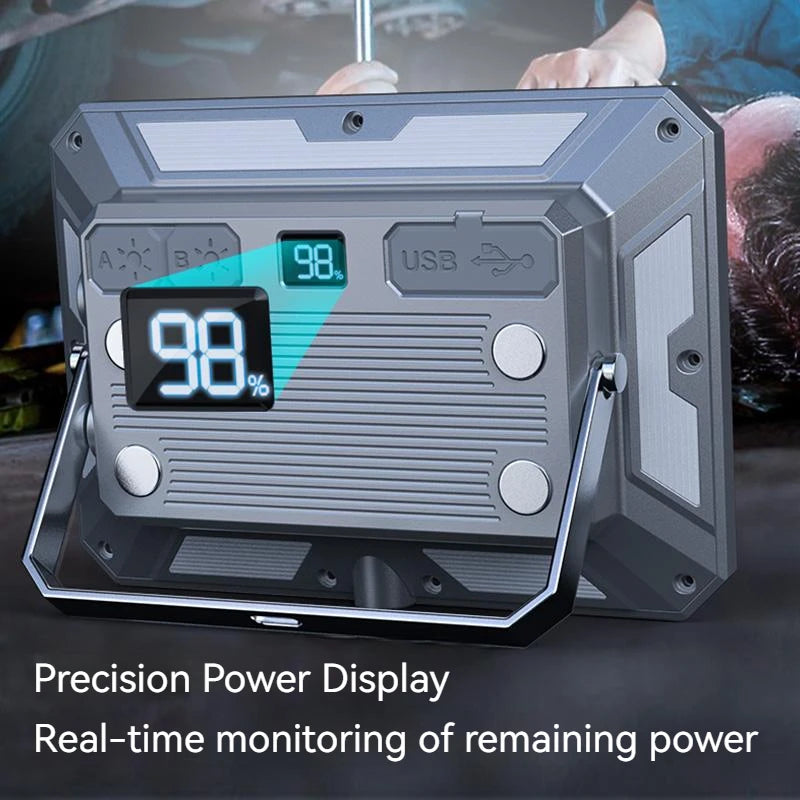 LED Camping Tent Light Rechargeable Searchlight High Power Outdoor Emergency Lighting Waterproof Portable Hanging Night Lamps by Smarsty