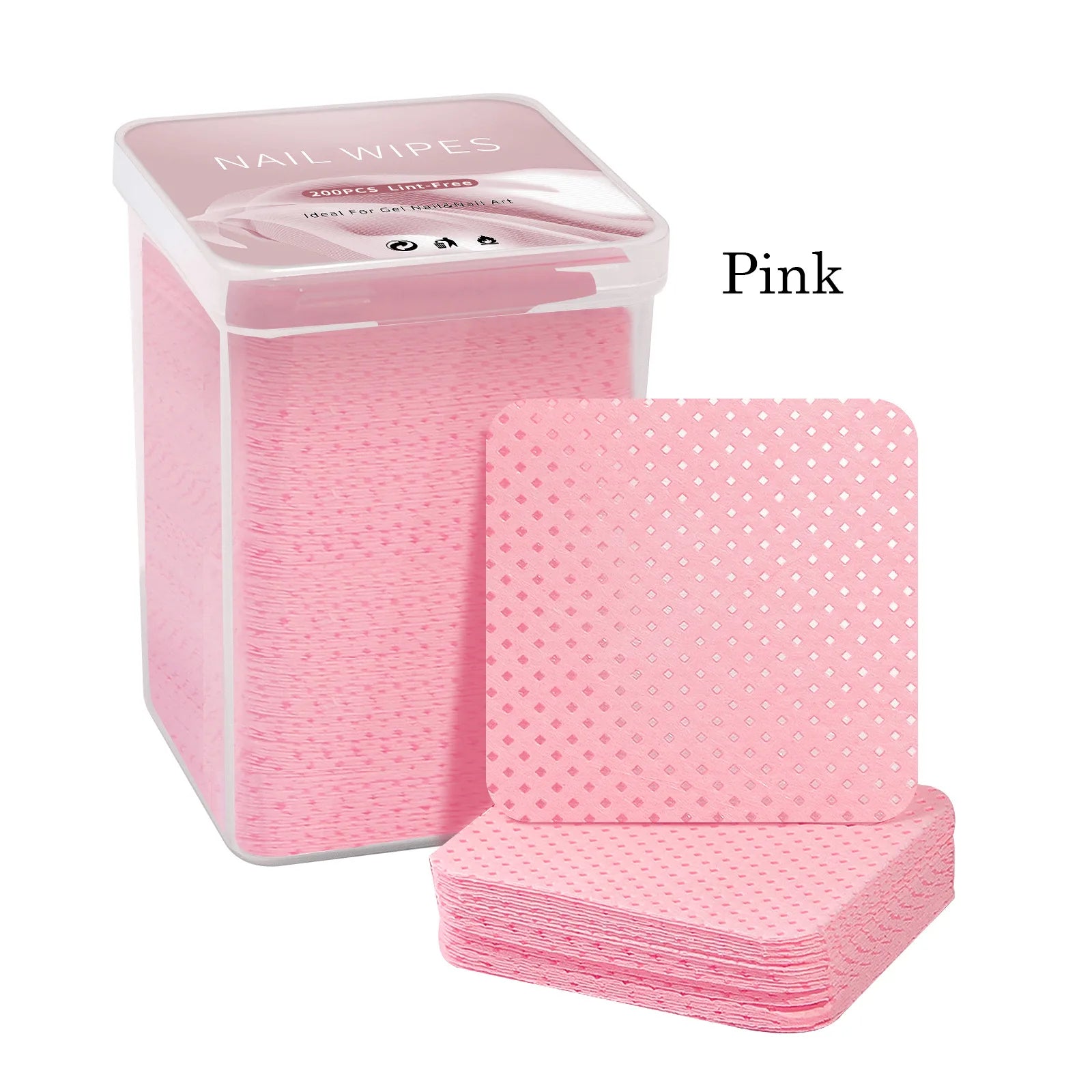Lint Free Nail Polish Remover Wipes for Easy Cleaning - Smarsty