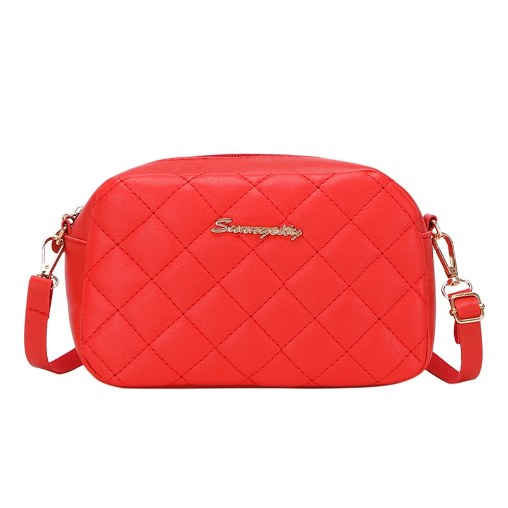 2024 Tassel Small Messenger Bag For Women Trend Lingge Embroidery Camera Female Shoulder Bag Fashion Chain Ladies Crossbody Bags - Smarsty
