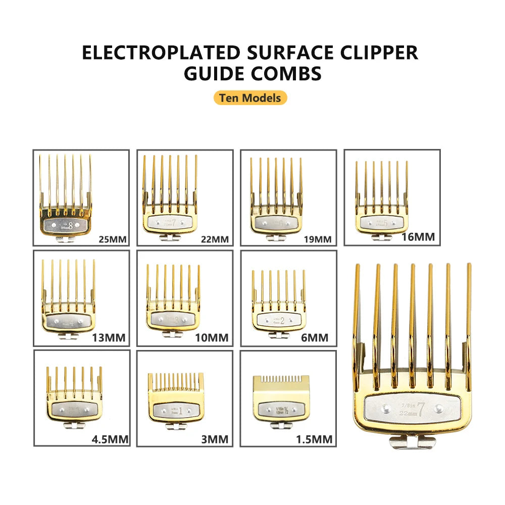 Professional Hair Clipper Guide Comb Set for Precise Haircuts - Smarsty