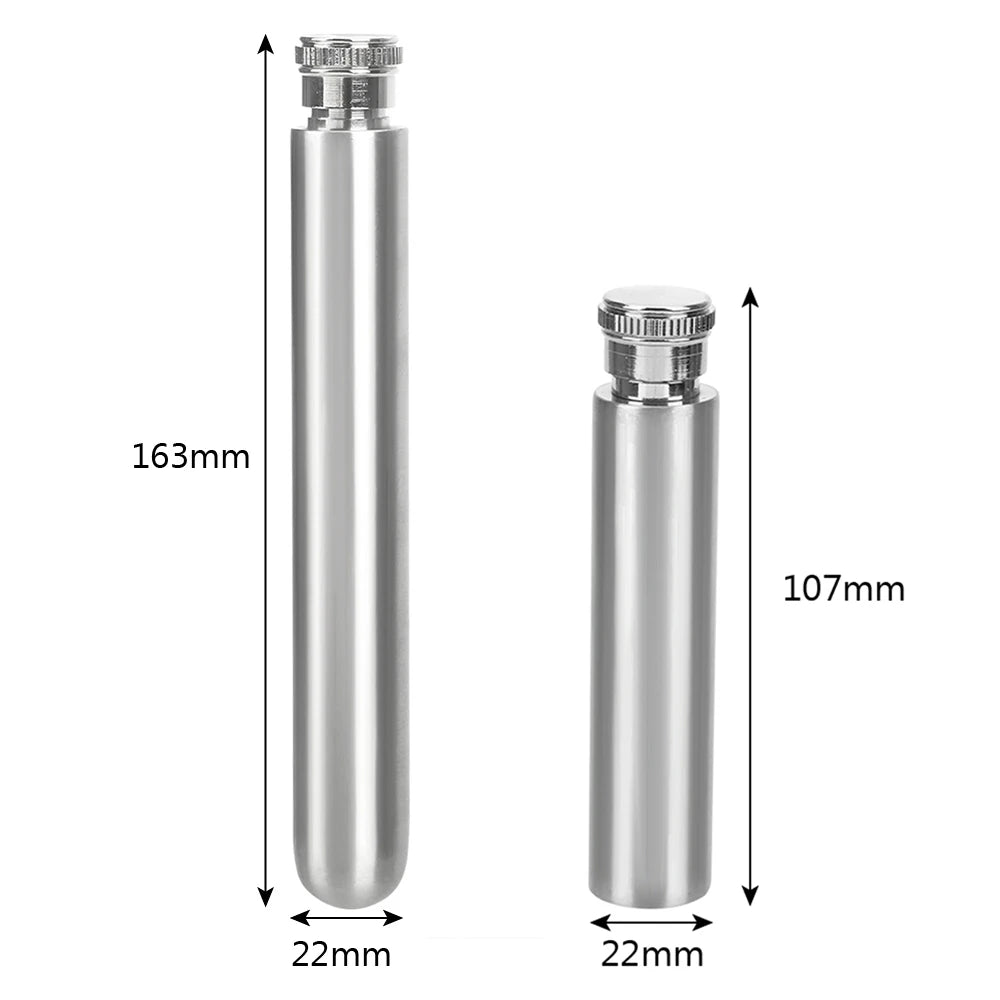 Portable Stainless Steel 1oz Wine Flask For Easy Travel - Smarsty