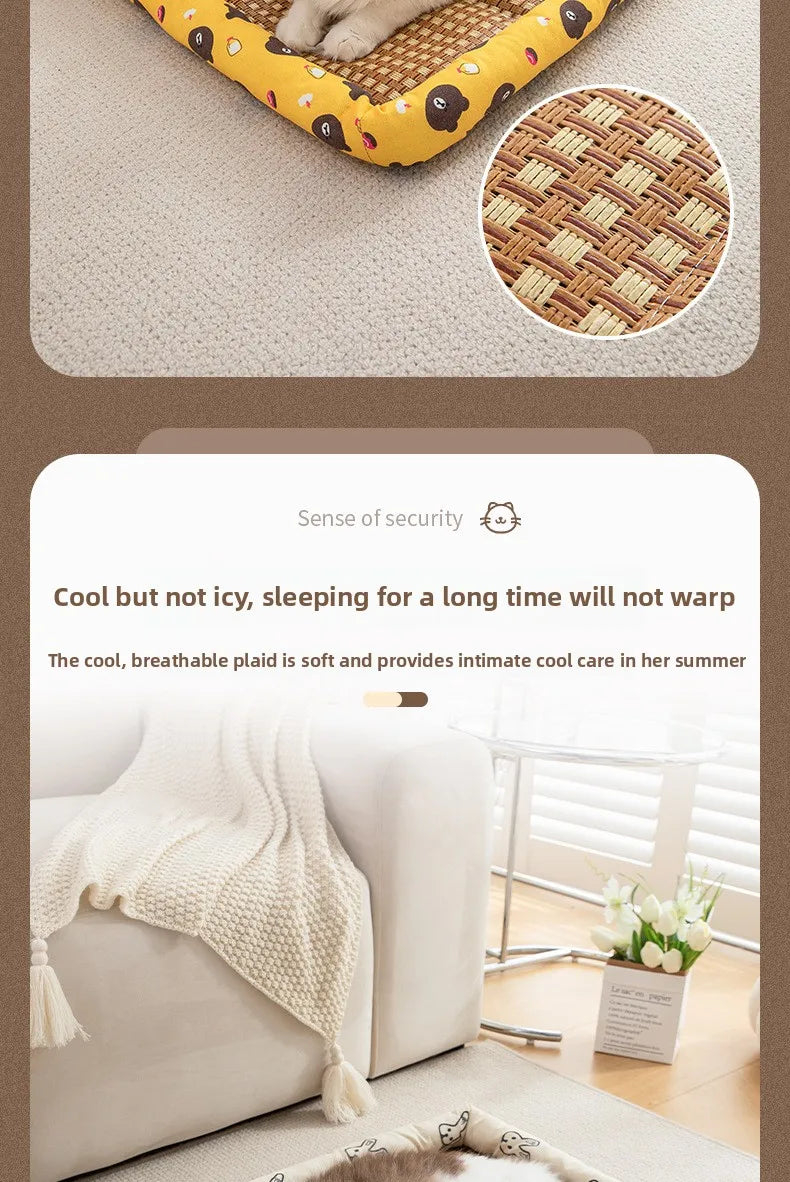 Summer Cooling Mat for Small Dogs and Cats - Smarsty