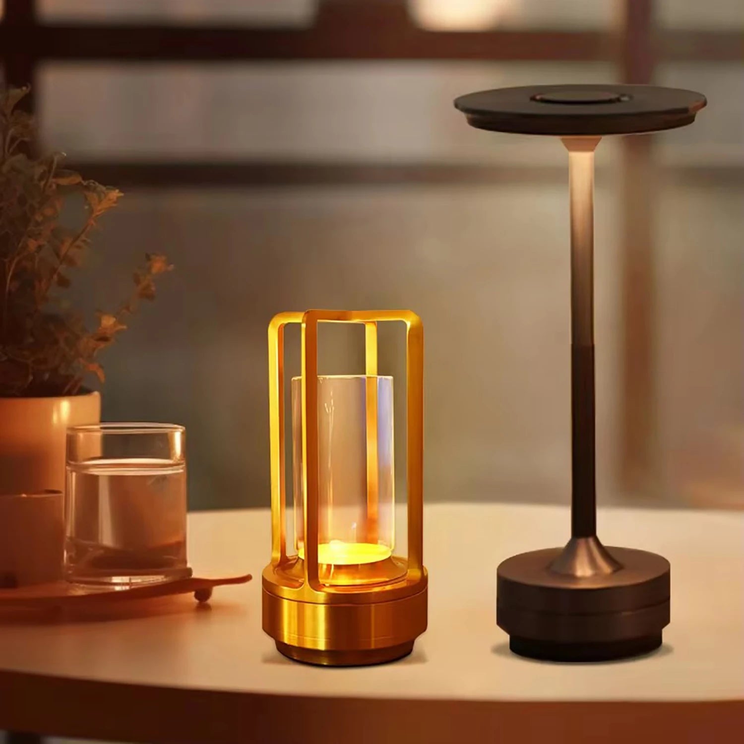 Wireless LED Touch Sensor Table Lamp for Bedroom Decor - Smarsty