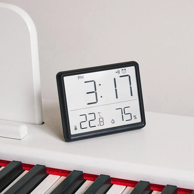 Ultra Thin Digital Alarm Clock with Large Screen - Smarsty