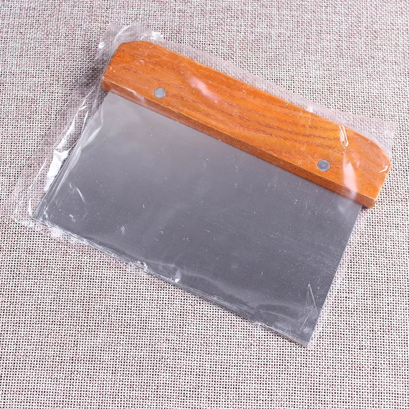Stainless Steel Dough Scraper with Measuring Scale - Smarsty