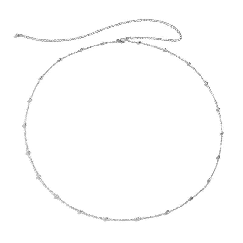 Stylish Metal Belly Chain for Summer Beach Fashion - Smarsty