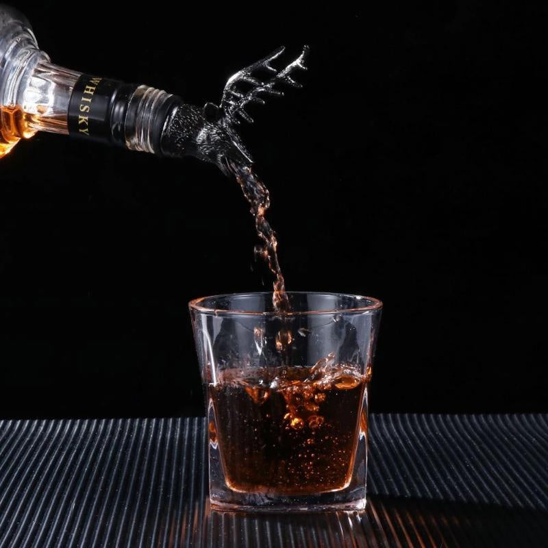 Stainless Steel Wine Bottle Nozzle Pourer and Stopper - Smarsty