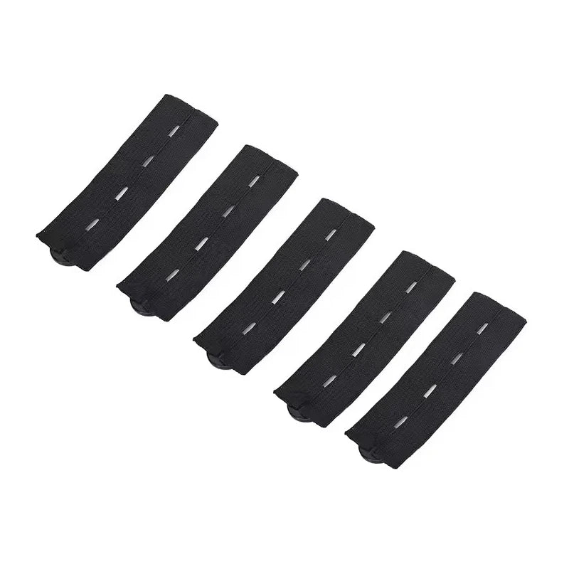 5pcs Pant Extender Belt Unisex Waist Band Tight Trousers Jeans Skirts Maternity Button Hooks Garment DIY Sewing Supplies - Smarsty