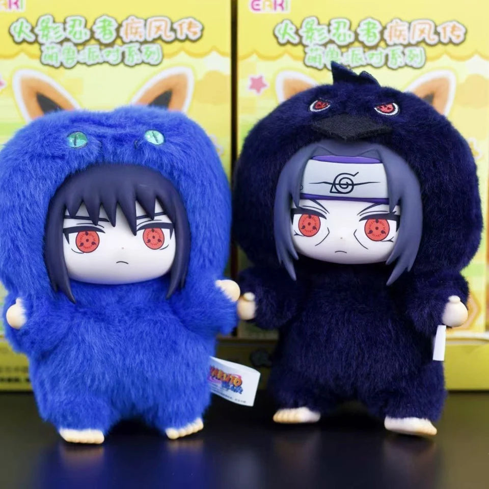 EAKI Naruto Blind Box Shippuden Party Series Uzumaki Stuffed Plush Figure Bag Pendant Ornament Doll Toy Collection Birthday Gift - Smarsty