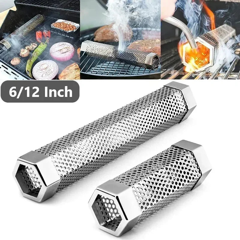 Stainless Steel Smoker Grill Tube for Easy Smoking - Smarsty