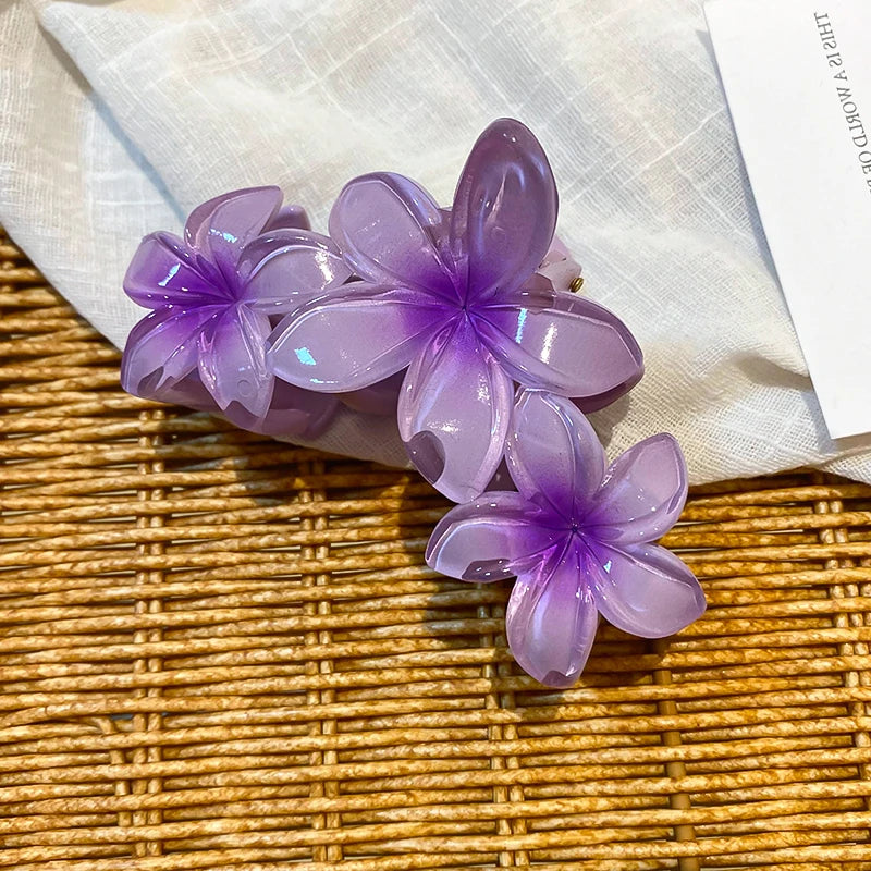 Sunflower Hair Clip Secure Beach Ponytail Accessory - Smarsty