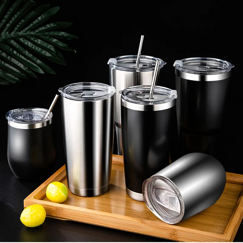 GIANXI Stainless Steel Travel Mug with Leak Proof Lid - Smarsty