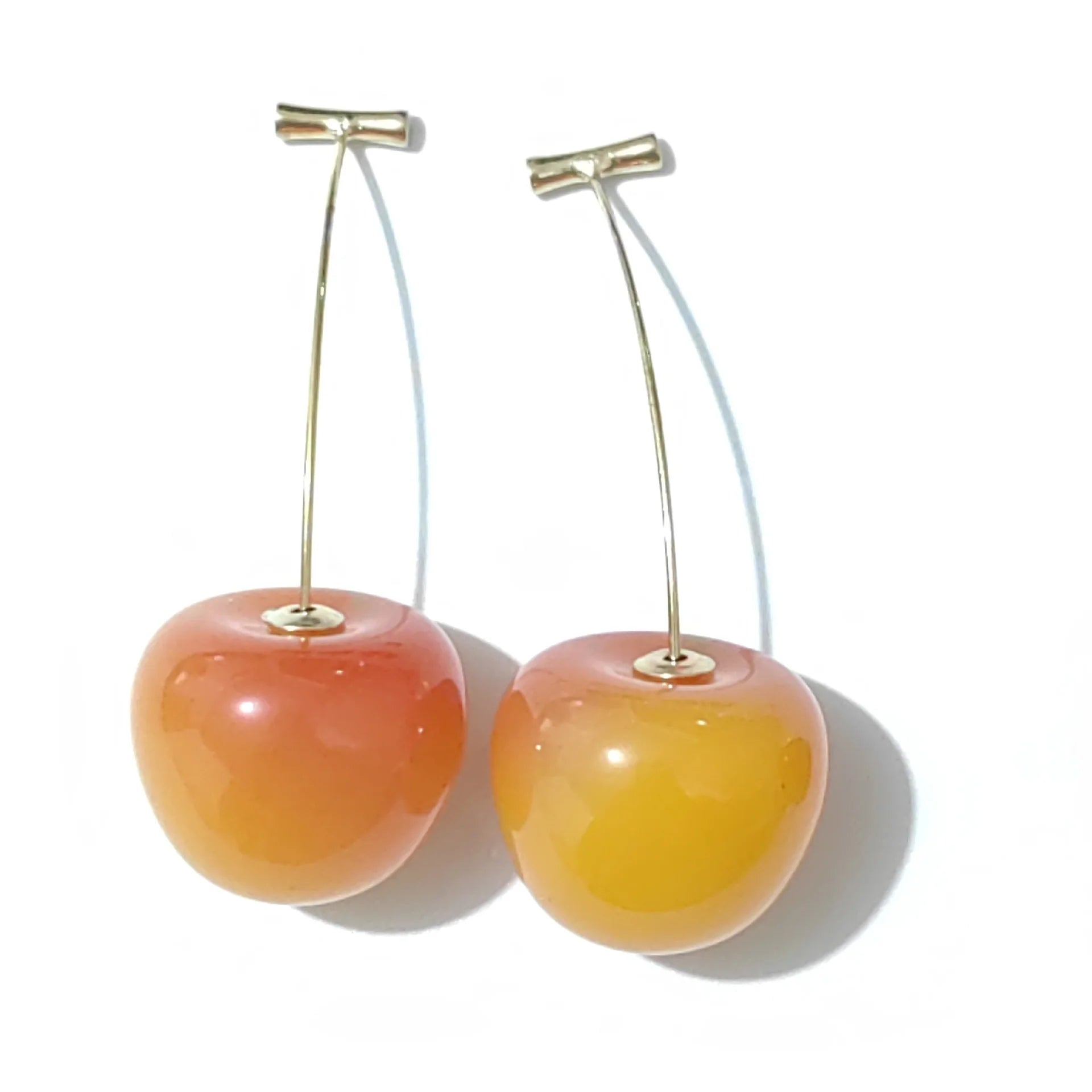 Cute Cherry Drop Earrings for Women - Trendy Summer Jewelry - Smarsty