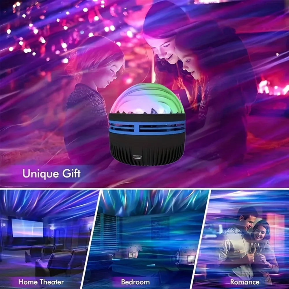 USB LED Starry Sky Projector Night Light with Remote - Smarsty