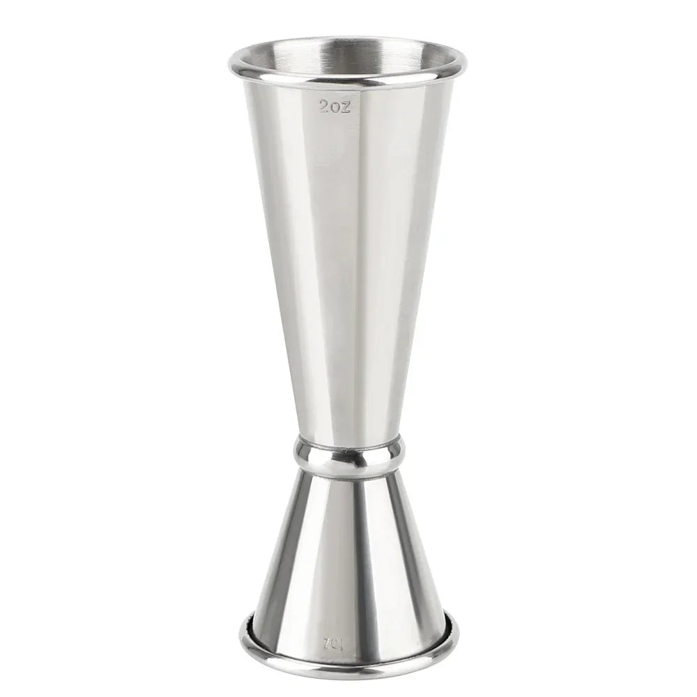 Stainless Steel Double Shot Jigger Cocktail Measure Cups - Smarsty