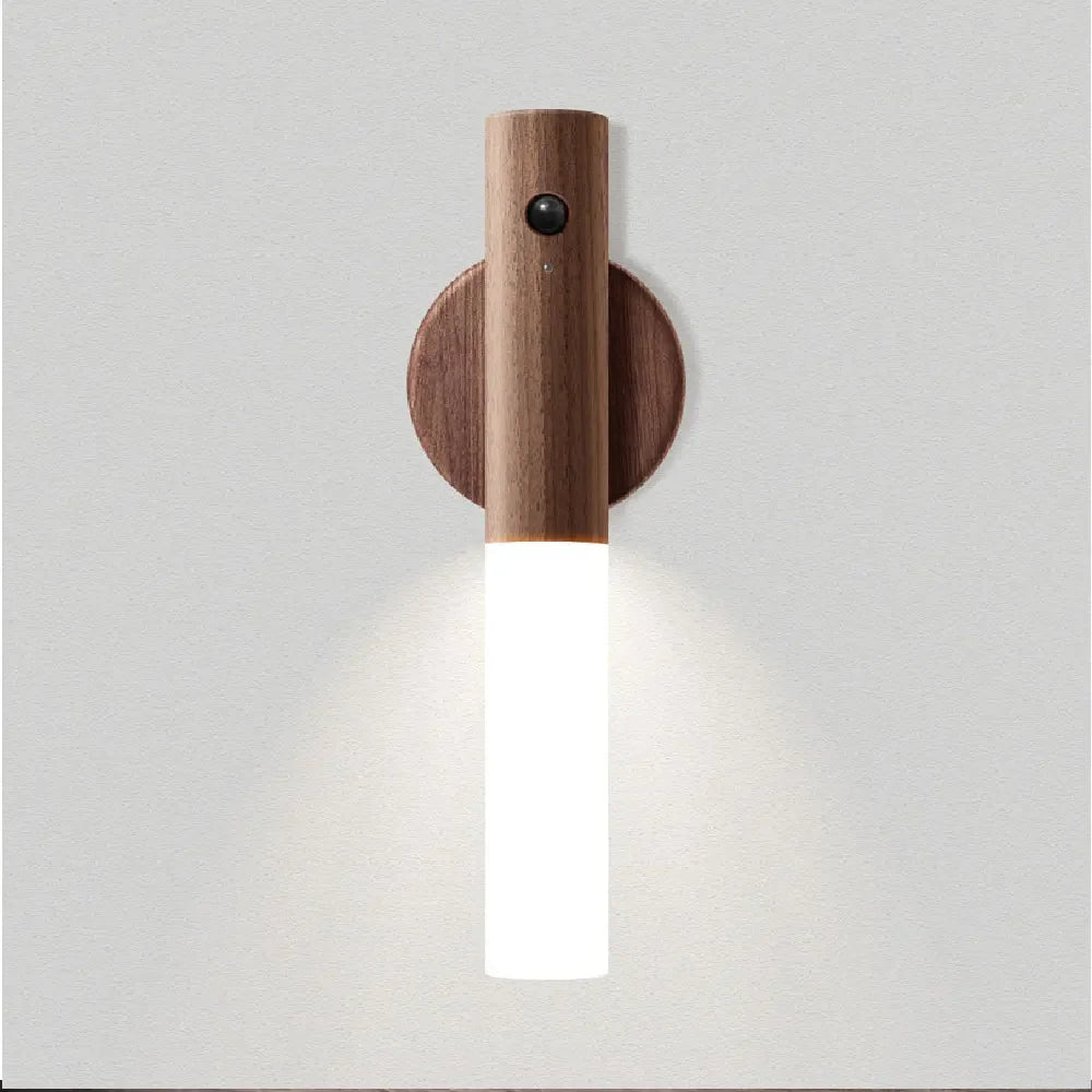 Intelligent Wooden Magnetic LED Night Light for Safety - Smarsty