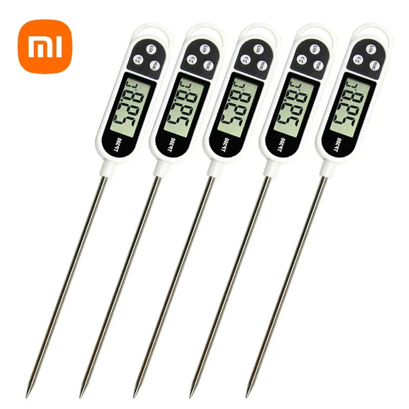 Xiaomi Digital Kitchen Food Thermometer Stainless Steel Electronic Temperature Gauge Tool Thermometer For Milk BBQ Meat Cooking