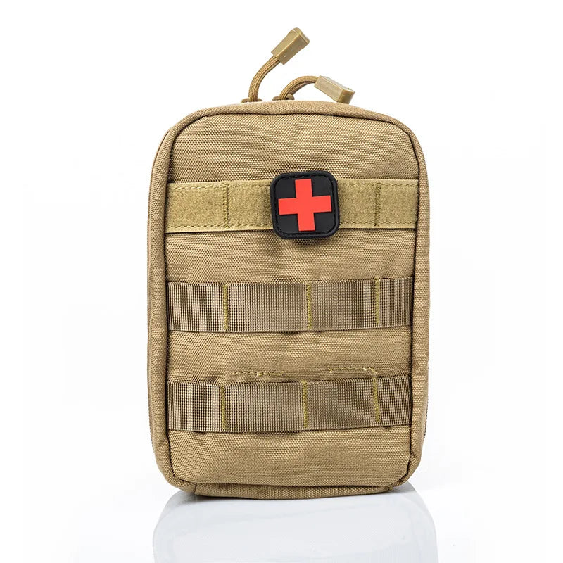 Survival Pouch Outdoor Medical Box Large Size SOS Bag/Package Tactical First Aid Bag Medical Kit Bag Molle EMT Emergency by Smarsty