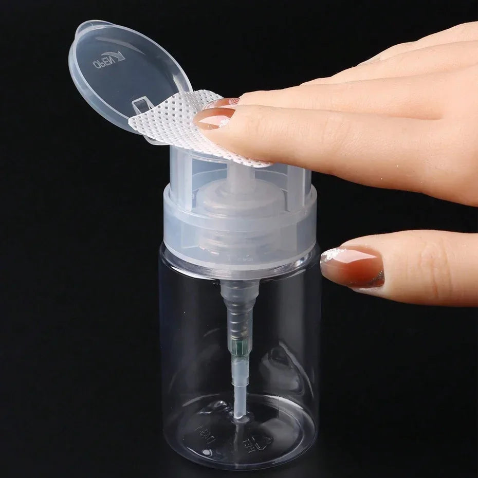 Refillable Nail Polish Remover Pump Dispenser 100 ml - Smarsty