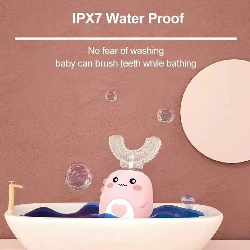 Children's Smart Electric Toothbrush with 360 Degree Cleaning - Smarsty