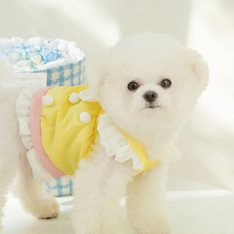 Summer Princess Dog Dress with Cute Bow for Stylish Pets - Smarsty